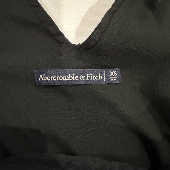 Abercrombie & Fitch Women Black Sleeveless Lined Coverup Romper Size XS - Picture 7 of 11